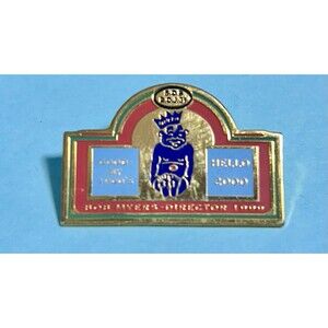 Masonic Royal Order of Jesters -Hello 2000 Y2K Enamel Pin